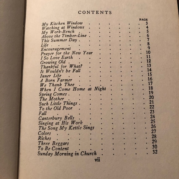 Vintage 'My Kitchen Window' Book by Edna Jaques - Picture 7 of 8